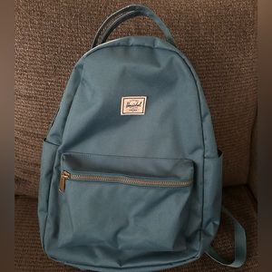 Herschel Nova Backpack dark teal. Euc
